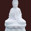 TƯỢNG PHẬT QUAN ÂM NGỒI ĐÁ TRẮNG
